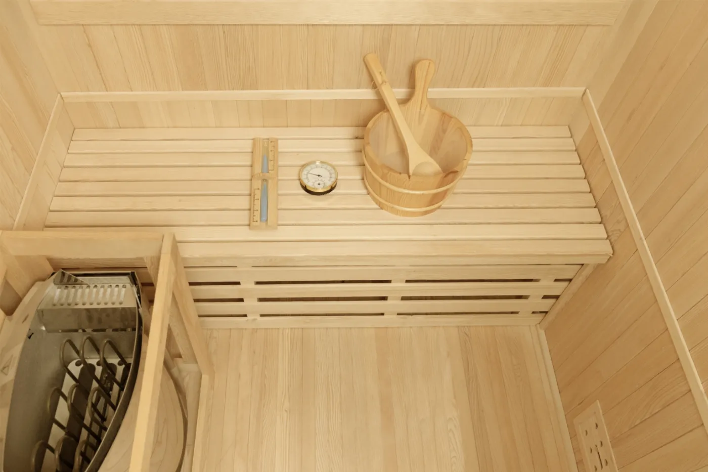 Finnische Sauna Nordum Solea 3-Personen natur 12 Finnische Sauna Nordum Solea 3-Personen natur – Bild 12