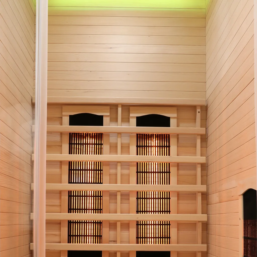 Infrarotsauna Nordum Basic 1-Personen Weiß 8 Infrarotsauna Nordum Basic 1-Personen Weiß – Bild 8
