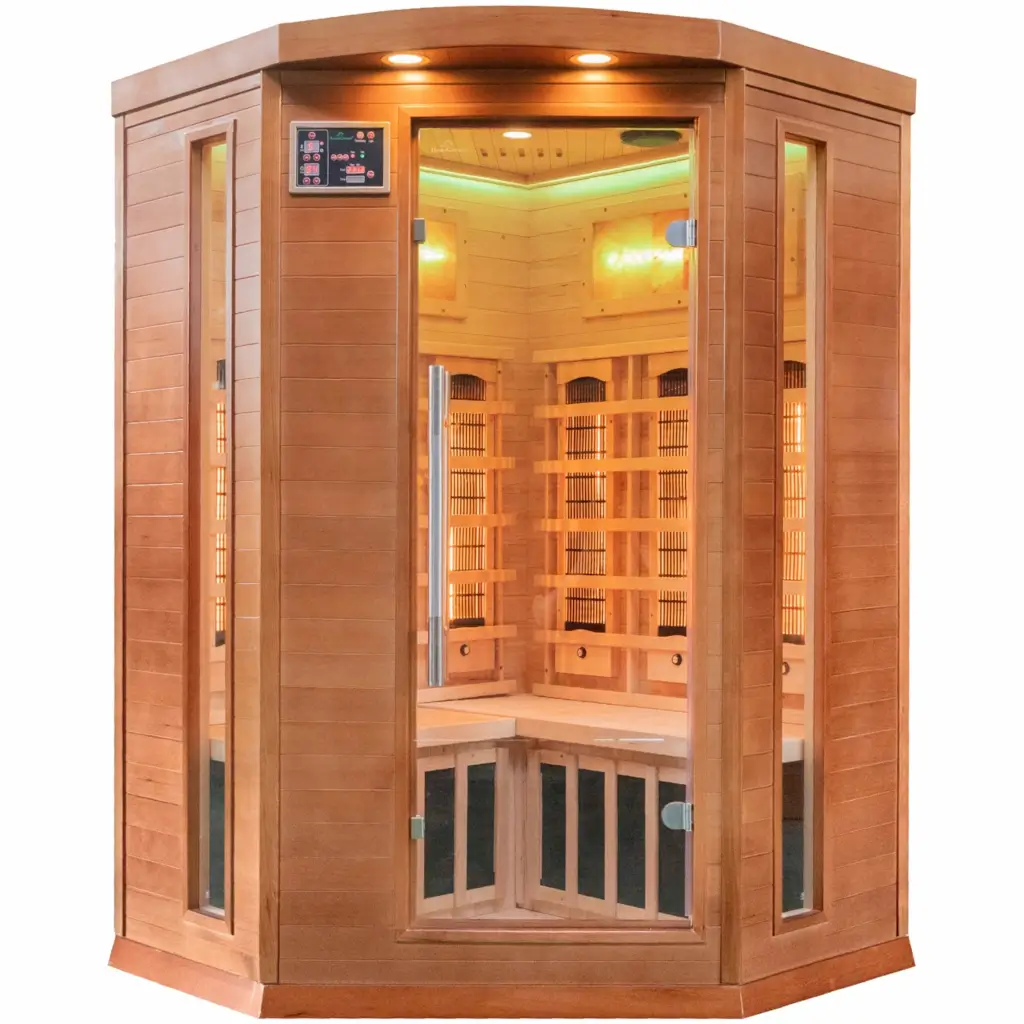 Infrarot-Ecksauna