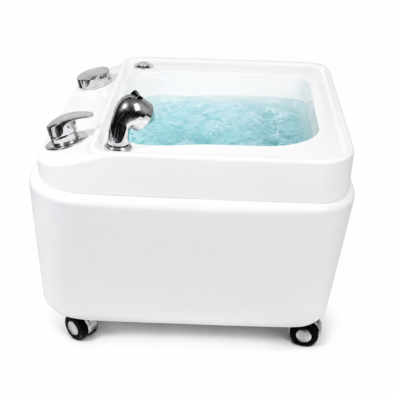 Fußmassage-Spa mit Wassererwärmung und LED-Licht – Fußbad für Kosmetik und Wellness 2 Fußmassage-Spa mit Wassererwärmung und LED-Licht – Fußbad für Kosmetik und Wellness – Bild 2