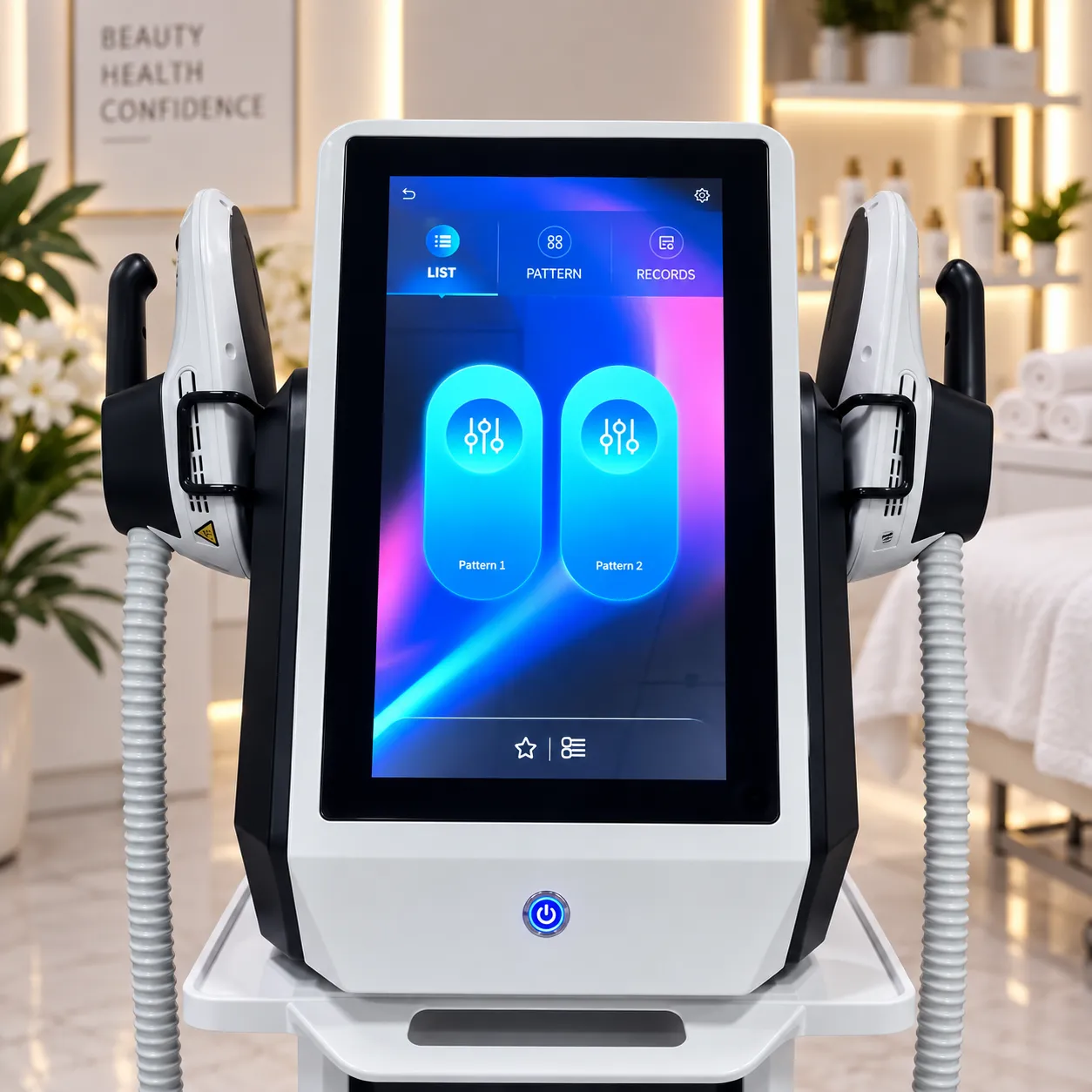 MYOSLIM 6500W 15T – Professionelles EMS-Kosmetikgerät zur Körperformung, 2 Applikatoren 2 MYOSLIM 6500W 15T – Professionelles EMS-Kosmetikgerät zur Körperformung, 2 Applikatoren – Bild 2